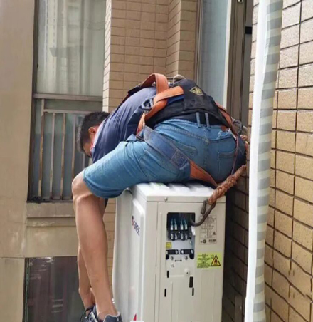 梁子湖空调移机